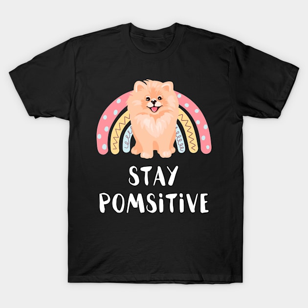 Positive Pomeranian T-Shirt by sqwear